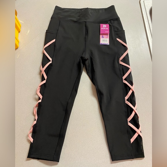NWT Popfit Crop Leggings - Picture 1 of 3